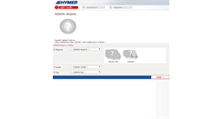 Desktop Screenshot of konfigurator.hymer.cz